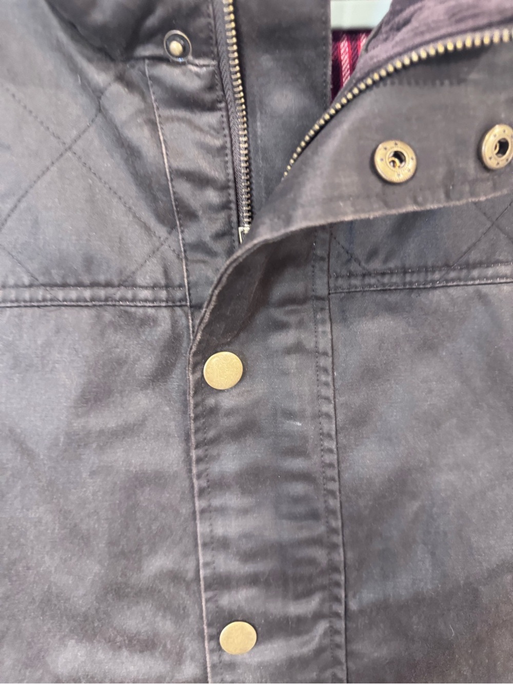 Men's Quilted Work Vest - Black - Picture 6 of 12